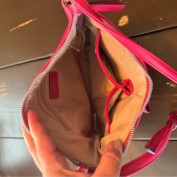 Nine West Fuchsia Crossbody Bag with Bow - Picture 7 of 8